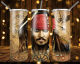 New! Designs 20 Oz Tumblers Pirates of the caribbean 877