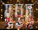 New! Designs 20 Oz Tumblers Game Day Football 903