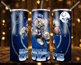 New! Designs 20 Oz Tumblers Football 874