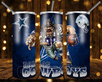 New! Designs 20 Oz Tumblers Football 874