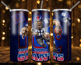 New! Designs 20 Oz Tumblers Football 874