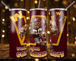 New! Designs 20 Oz Tumblers Football 874