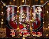 New! Designs 20 Oz Tumblers Football 874