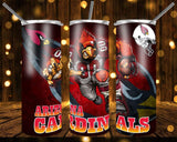 New! Designs 20 Oz Tumblers Football 874