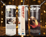 New! Designs 20 Oz Tumblers VHS Horror Movie 910