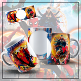 New! Designs Mugs Photo Frame Spider-Man 002