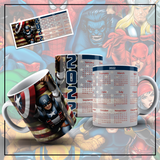 New! Designs Mugs Heroes Calendar 001