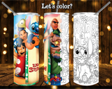 New! Designs 20 Oz Tumblers Cartoons To Color 436