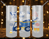 New! Designs 20 Oz Tumblers Construction Kids 440