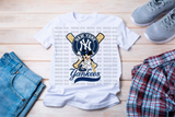 Designs Baseball Mickey and Minne 01