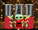 New! Designs 20 Oz Tumblers Baby Yoda Cincinnati Bearcats 234