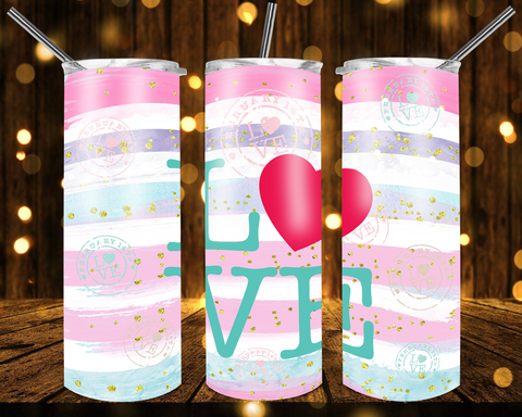 New! Designs 20 Oz Tumblers Valentine's Day 452