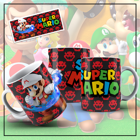 New! Designs Mugs S.Mario 001