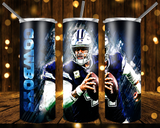 New! Designs 20 Oz Tumblers  Dark Dallas Cowboys