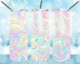 New! Designs 20 Oz Tumblers Rainbow and sticker 135