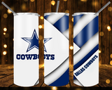 New! Designs 20 Oz Tumblers Cowboys 001