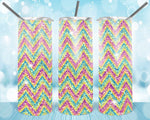 New! Designs 20 Oz Tumblers Rainbow and sticker 135