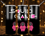 New! Designs 20 Oz Tumblers Squid Game 426