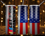 New! Designs 20 Oz Tumbler Let's Go Brandon 449