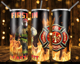 New! Designs 20 Oz Tumbler Fireman and Police 525