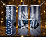 New! Designs 20 Oz Tumblers Cowboys 001