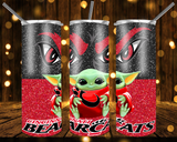 New! Designs 20 Oz Tumblers Baby Yoda Cincinnati Bearcats 234