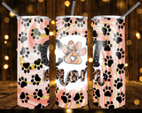 New! Designs 20 Oz Tumblers Cat and Dog Mom 464