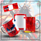 New! Designs Mugs Photo Frame Spider-Man 002