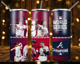 New! Designs 20 Oz Tumblers Braves 427