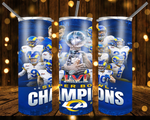 New !Designs 20 Oz Tumblers Champ Rams 473