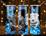 New! Designs 20 Oz Tumbler Fireman and Police 525