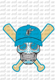 Package with 104 Files (Designs BaseBall Skulls )