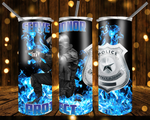 New! Designs 20 Oz Tumbler Fireman and Police 525