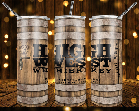 New! Designs 20 Oz Tumblers  High West Whiskey 248