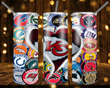 New! Designs 20 Oz Tumblers Chiefs 455