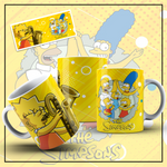 New! Designs Mugs The Simpsons 002