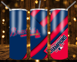 New! Designs 20 Oz Tumblers Braves 427