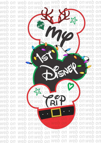 Design Mickey My 1st Trip Disney