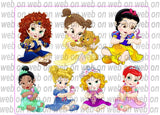 Designs Princesses Baby 02