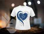 New! Designs football  Heart all 32 teams