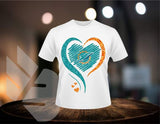 New! Designs football  Heart all 32 teams