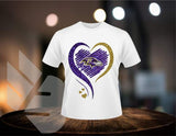 New! Designs football  Heart all 32 teams