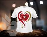 New! Designs football  Heart all 32 teams