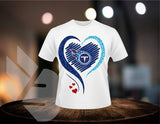 New! Designs football  Heart all 32 teams