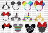 New! Designs Clipart Mickey and Minnie