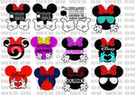 New! Designs Clipart Mickey and Minnie 02