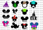 New! Designs Clipart Mickey and Minnie 02