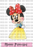 New! Designs Clipart Minnie Princesses and Digital paper 02