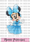 New! Designs Clipart Minnie Princesses and Digital paper 02