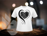 New! Designs Baseball Heart 01